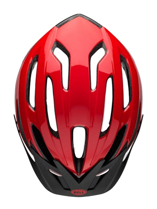 Bell Crest MTB Cycling Helmet (Red/Black)