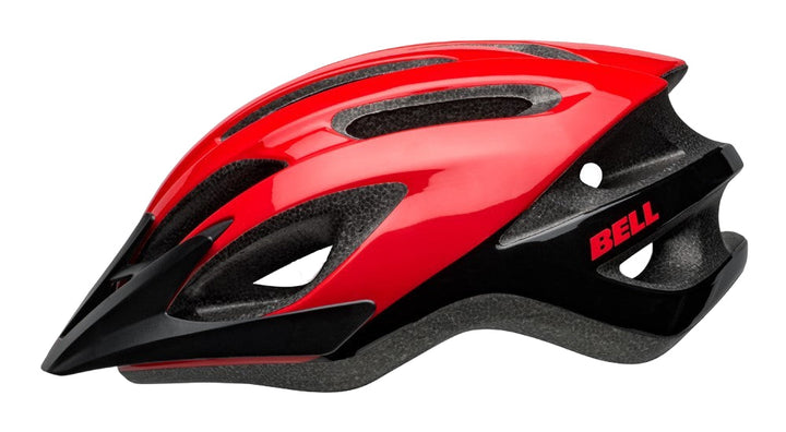 Bell Crest MTB Cycling Helmet (Red/Black)