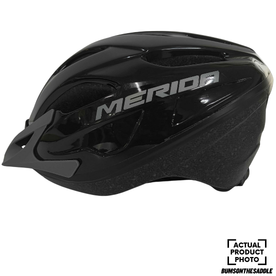 [Refurbished] Merida RF7 One Helmet (Shiny Black/Grey)