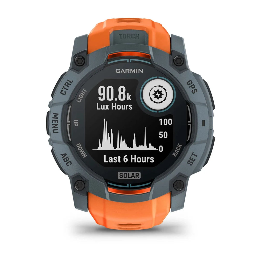 Garmin Instinct 3 Solar Smart Watch (Twilight/Solstice Band)