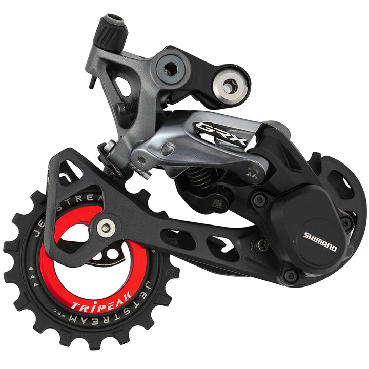 Tripeak Jetstream Pro For Shimano GRX 2X Oversize Pulley set (Red)