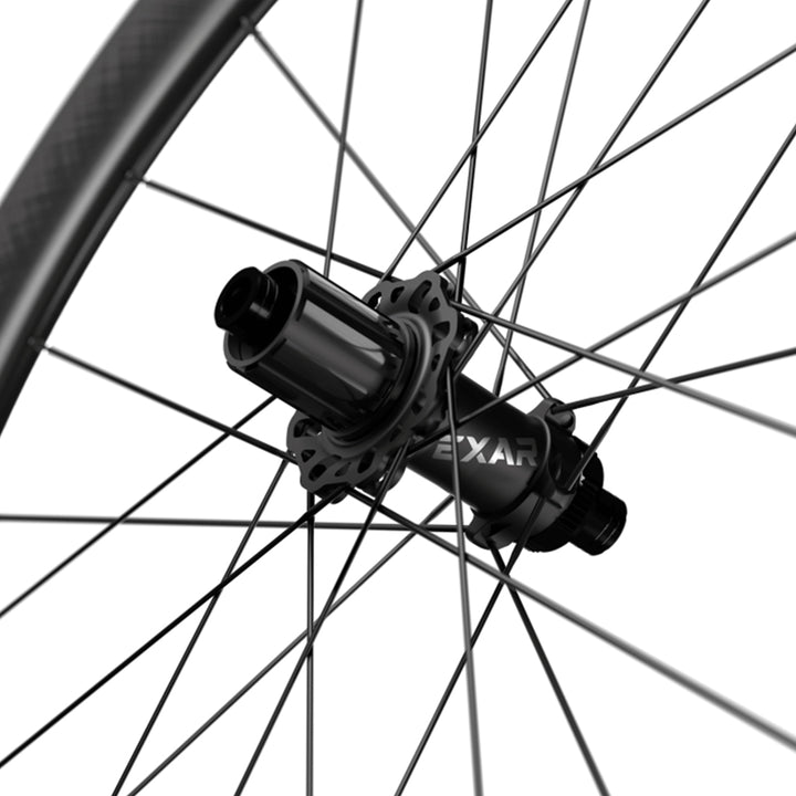Magene EXAR Pro DB45 Carbon Tubeless Ready Disc Brake Wheel - Shimano (Black)