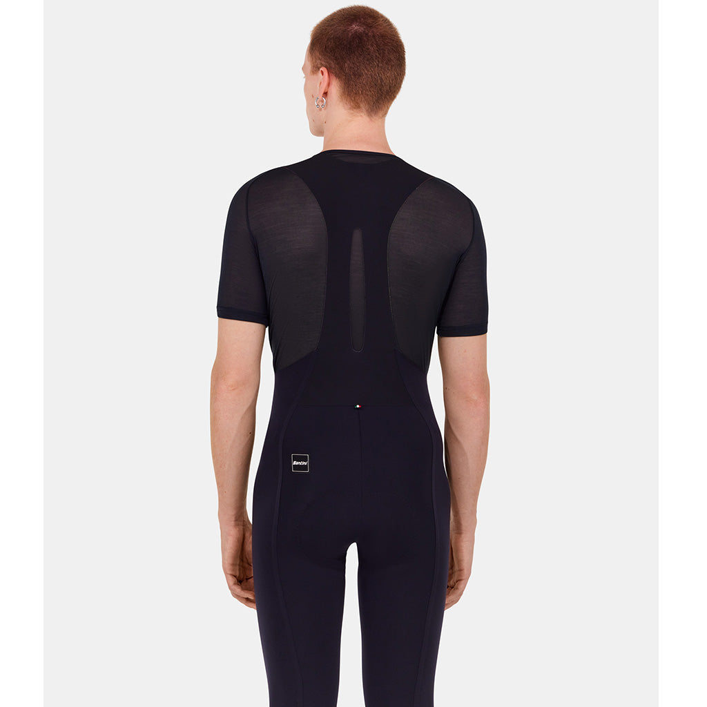 Santini Dry Winter Unisex Cycling Baselayer (Black)