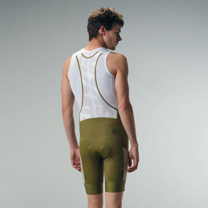 Monton Motion Utility Men's Cycling Bib Shorts (Military Green)