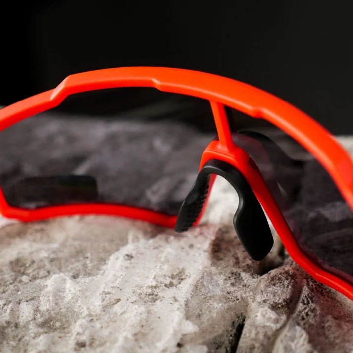 Rockbros Polarizing Sunglasses (Black/Red)