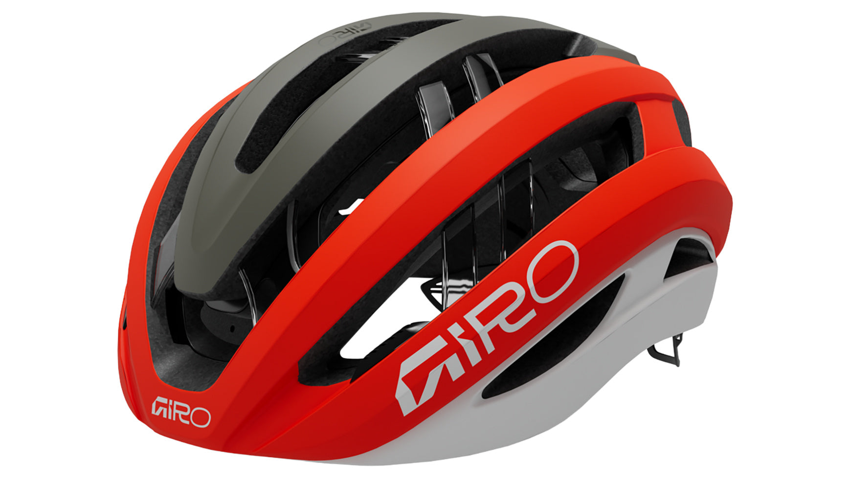 Giro Aries Spherical MIPS Road Cycling Helmet (Matte Flame Red)