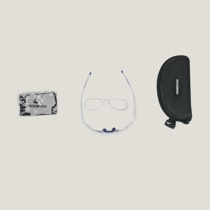 Rockbros Polarizing Sunglasses (Blue/White)