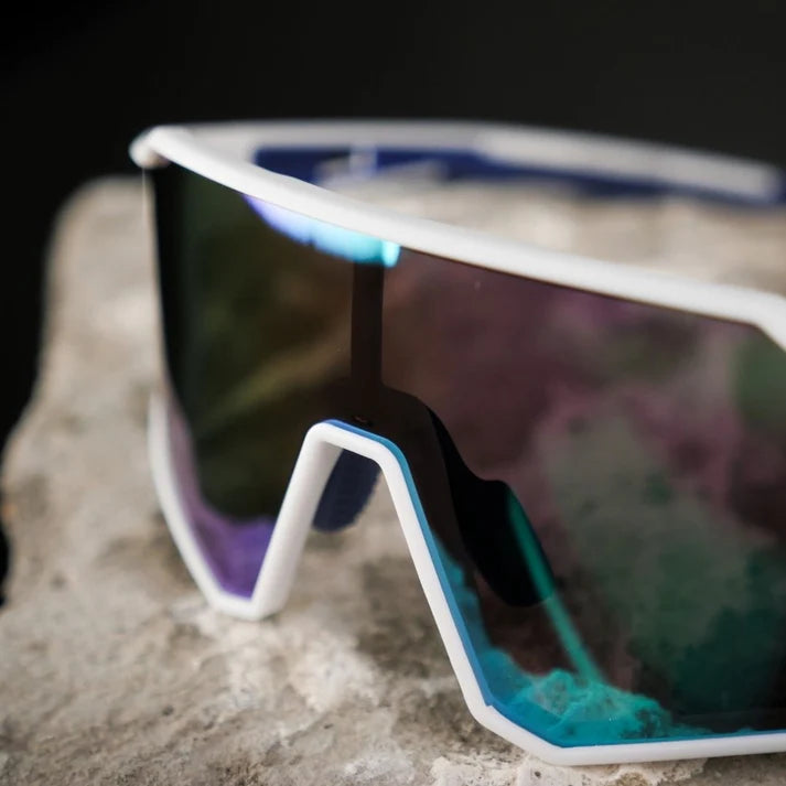 Rockbros Polarizing Sunglasses (Blue/White)