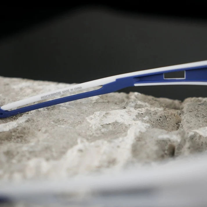 Rockbros Polarizing Sunglasses (Blue/White)