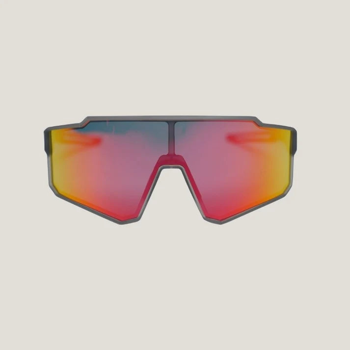Rockbros Polarizing Sunglasses (Dark Grey/Orange)