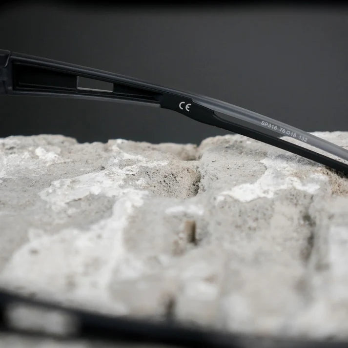 Rockbros Polarizing Sunglasses (Dark Grey/Orange)