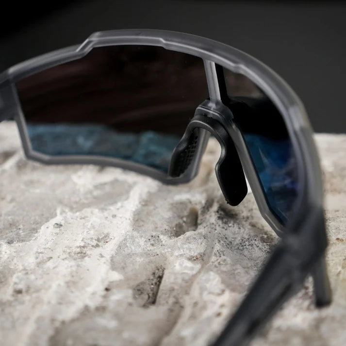 Rockbros Polarizing Sunglasses (Dark Grey/Orange)