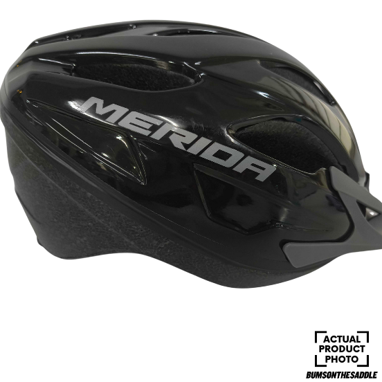 [Refurbished] Merida RF7 One Helmet (Shiny Black/Grey)