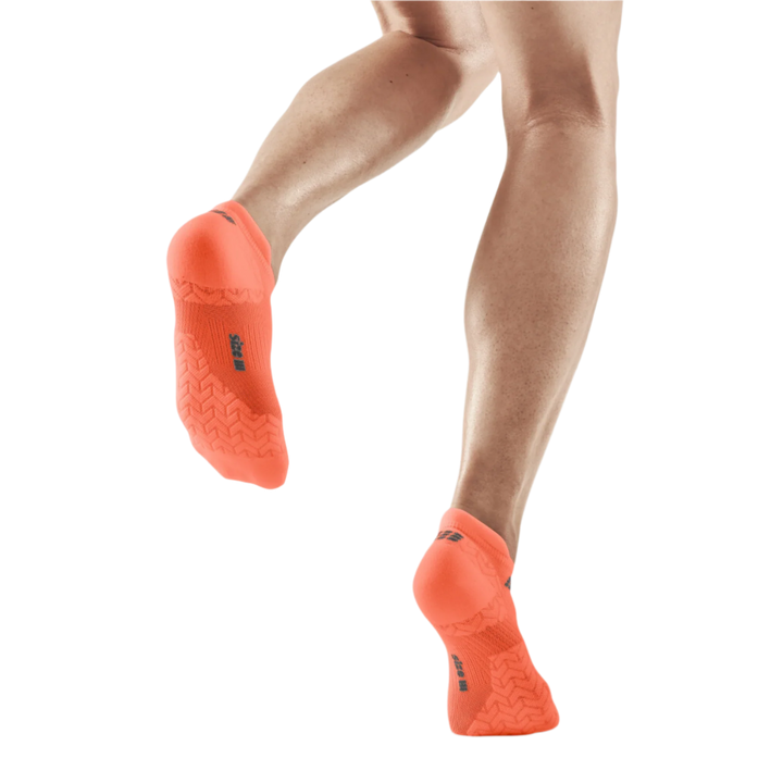 CEP Compression Ultralight No Show Women's Running Socks (Ultralight Coral)