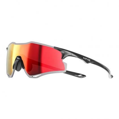 Kapvoe Cheetah Sport Sunglasses (Red/Black)