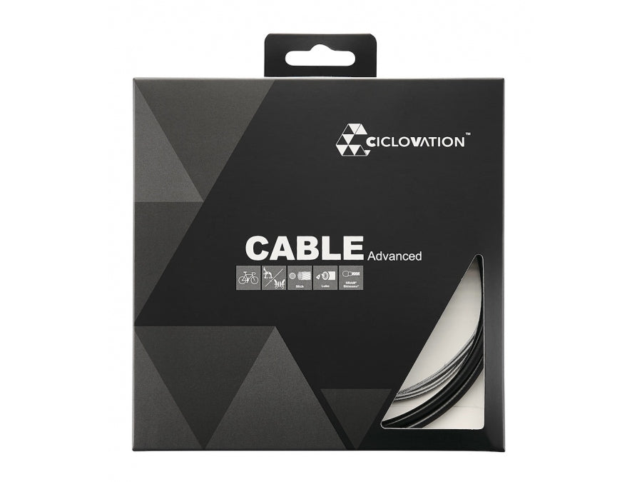 Ciclovation Advanced Performance Road Brake Cable Set (Black)