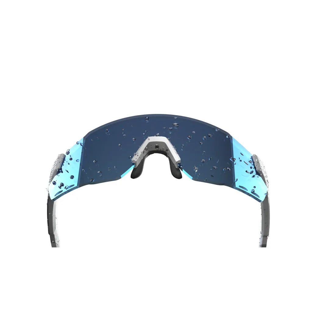 Magicshine Windbreaker Classic Sport Sunglasses (Blue/Grey)