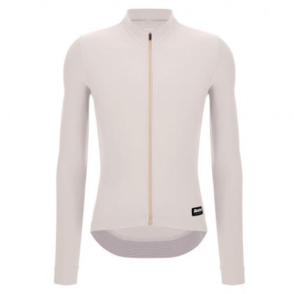 Santini Ready To Ride Unisex Long Sleeve Cycling Jersey (Cappuccino)