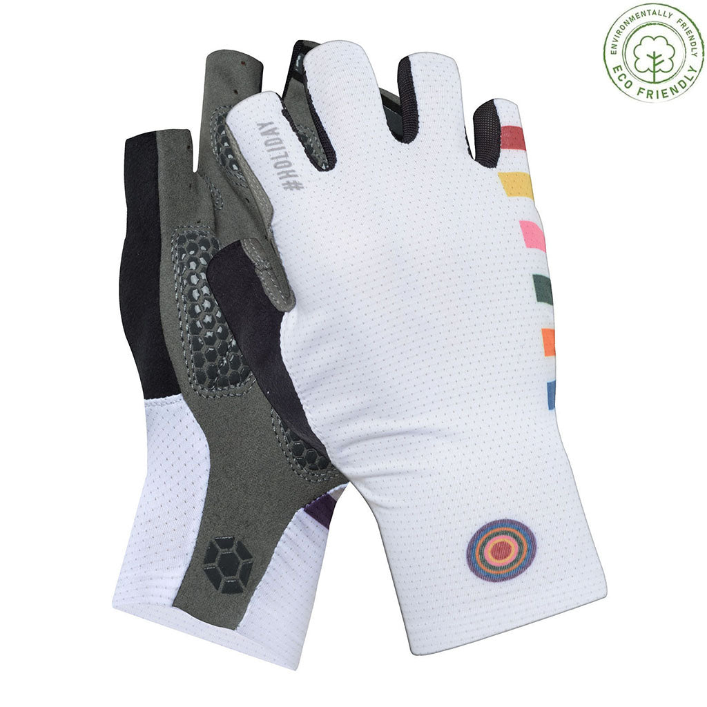 Monton Holiday Unisex Gloves, White