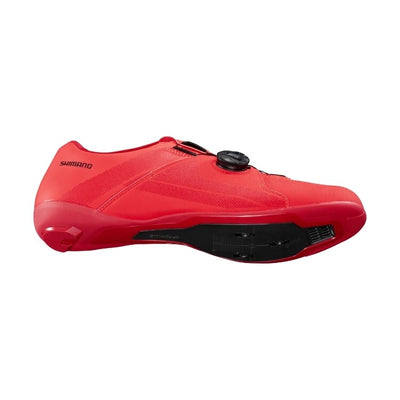 Shimano SH-RC300 Wide Road Cycling Shoes (Red)