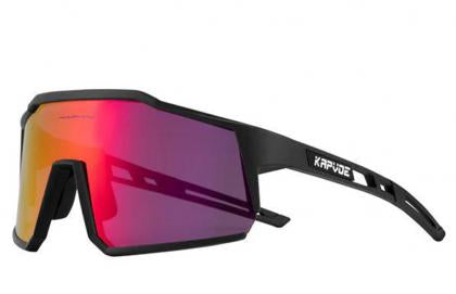 Kapvoe KE9022 Sport Sunglasses (Red/Black)