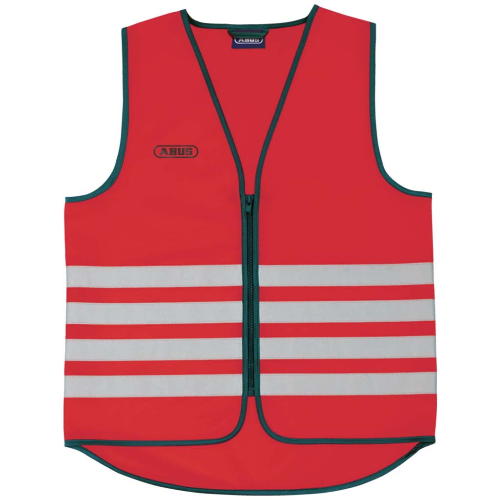 Abus Lumino Reflective Day Mens Cycling Vest (Red)