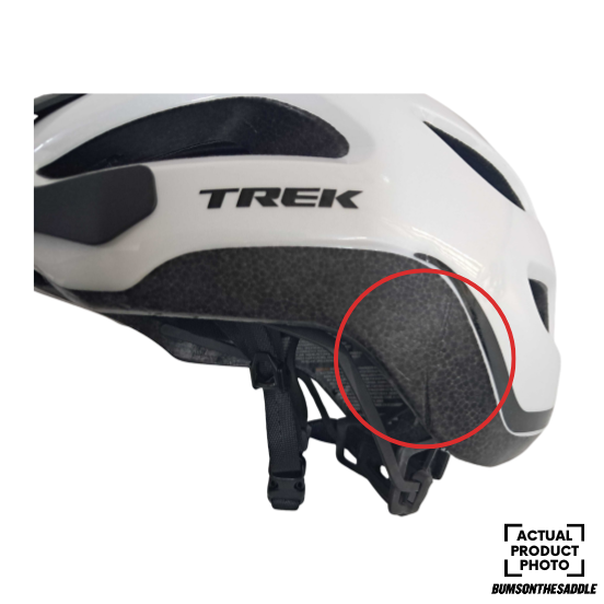 [Refurbished] Trek Solstice Road Cycling Helmet (Gloss Crystal White)