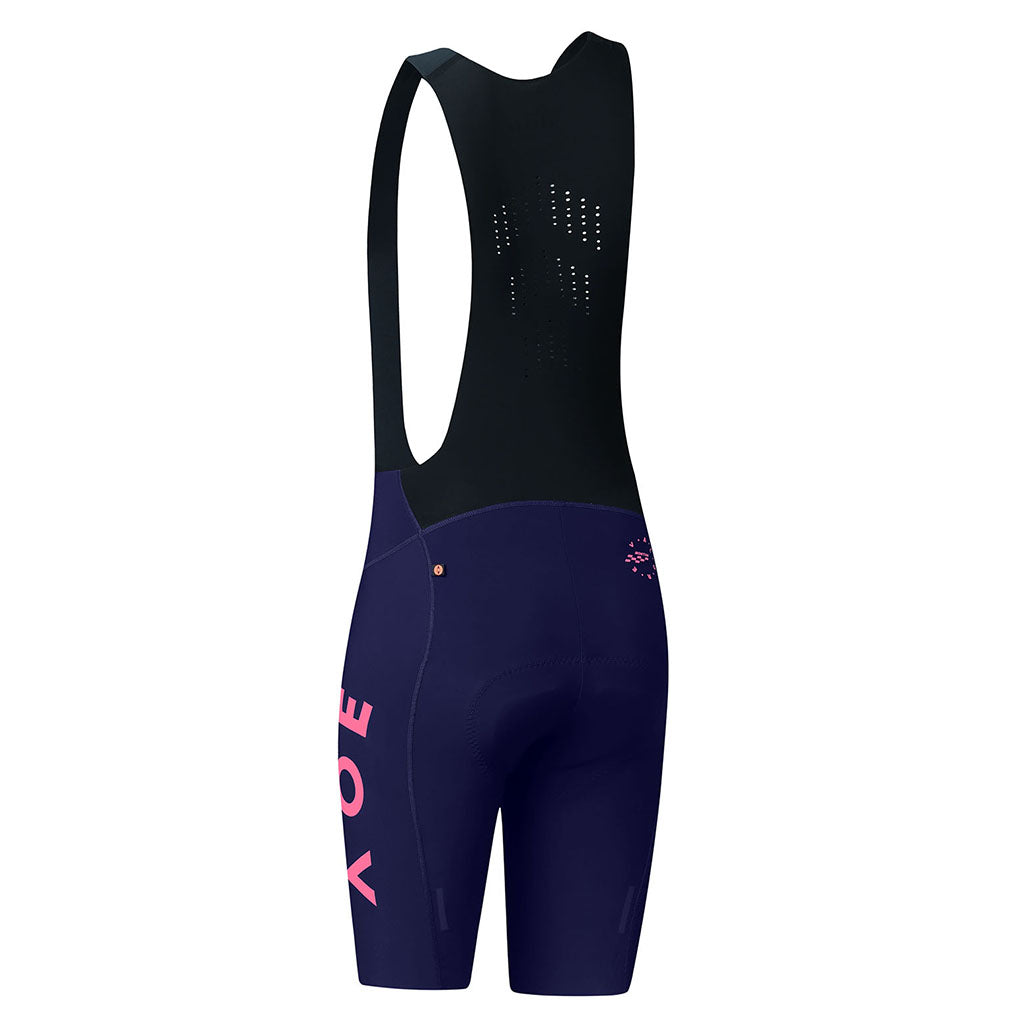 Monton Valore Nuova Luna Men's Cycling Bib Shorts (Blue Pink)