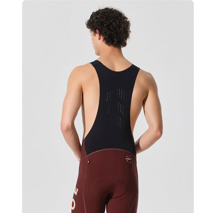 Monton Valore Nuova Luna Men's Cycling Bib Shorts (Brick Red)