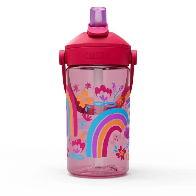 Camelbak Thrive Flip Straw Kids Bottle (Rainbow Florals)