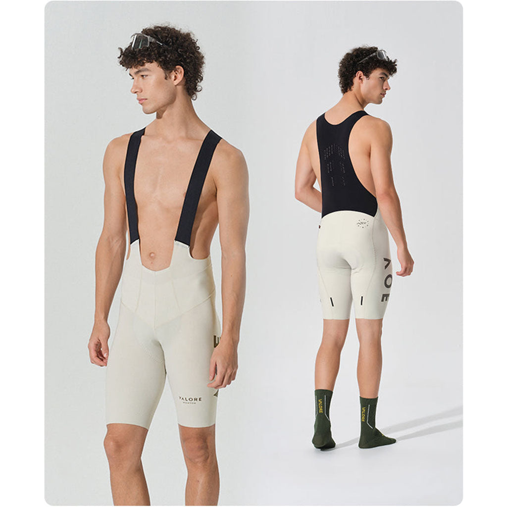 Monton Valore Nuova Luna Men's Cycling Bib Shorts (Serene Khaki)