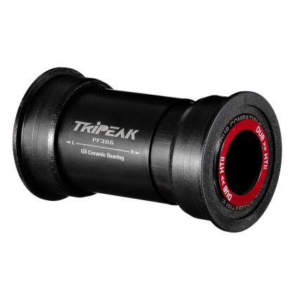 Tripeak Shimano/SRAM/Rotor BB386 3 in 1 Pressfit Bottom Bracket (Black)