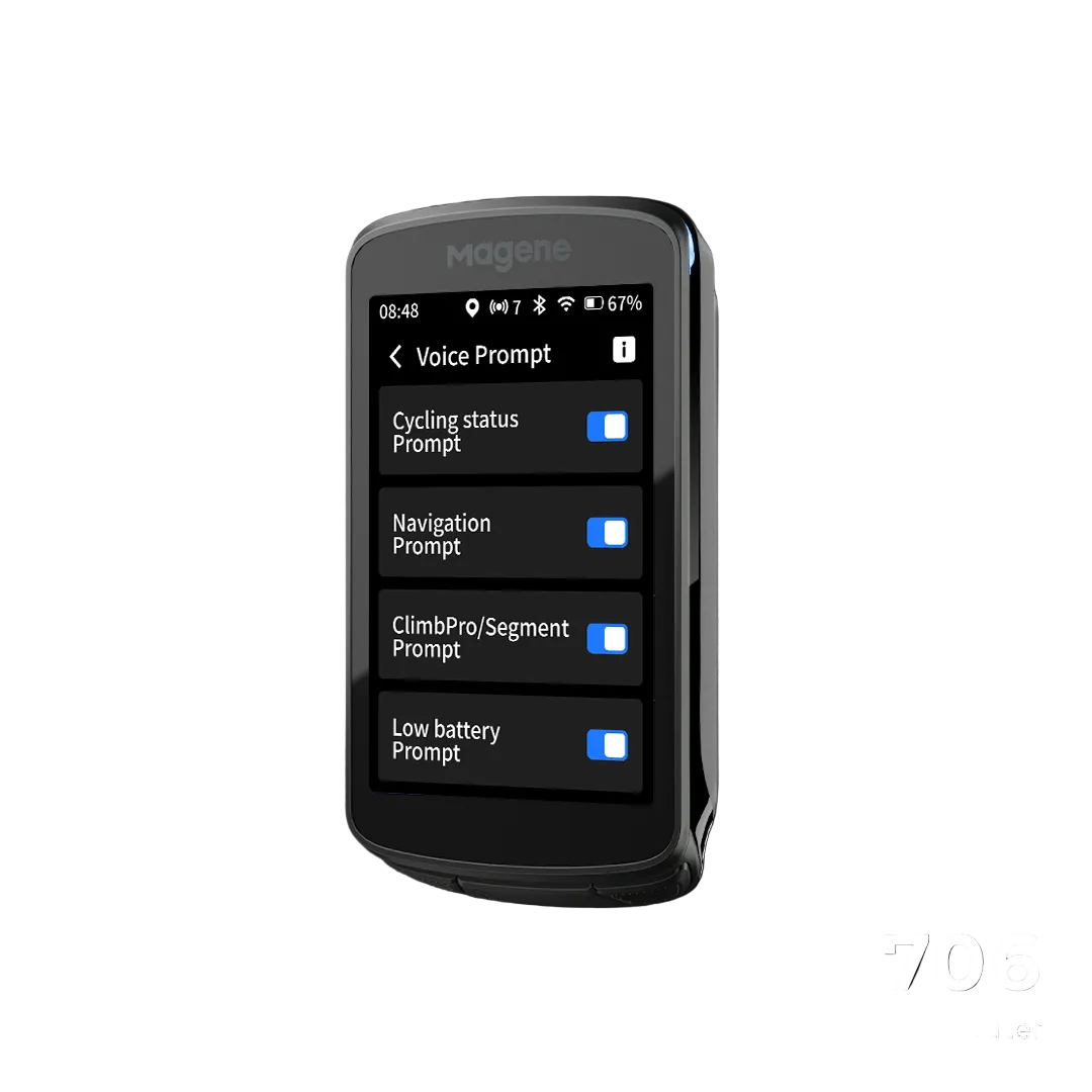 Magene C706 GPS Cyclocomputer (Black)