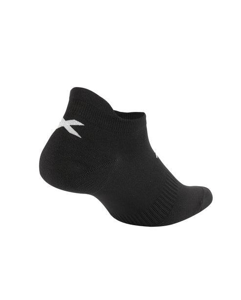2XU Ankle Unisex Cycling Socks - Pack of 3 (Black/White) - BUMSONTHESADDLE