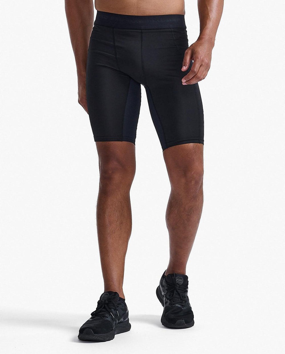 2XU Base Layer Compression Men's Cycling Shorts (Black/Nero) - BUMSONTHESADDLE