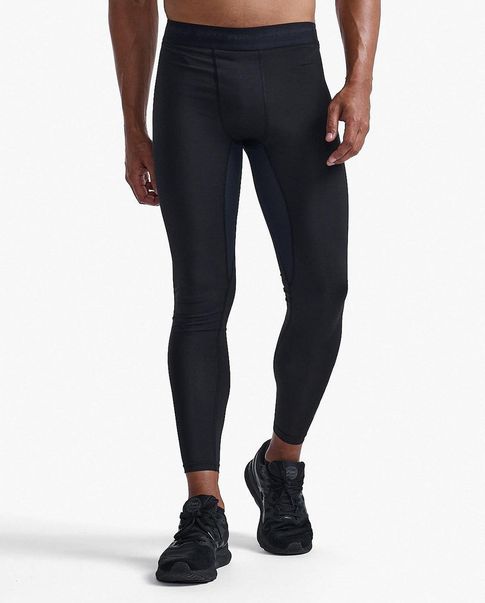 2XU Base Layer Compression Men's Cycling Tights (Black/Nero) - BUMSONTHESADDLE