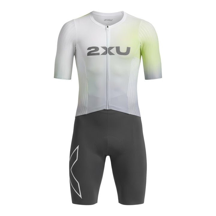 2XU Light Speed React Men's Triathlon suit (Cool Matcha/India Ink)