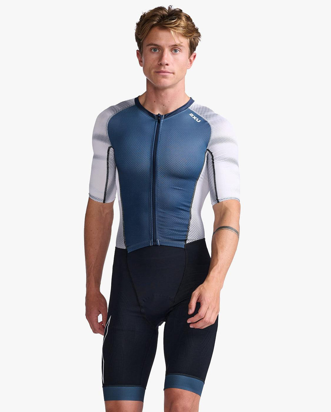 2XU Light SPEEDトライスーツMidnight Blue/White（2XU Light Speed 