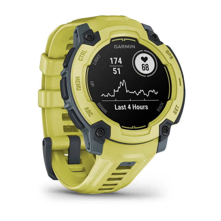 Garmin Instinct E Smart Watch (Electric Lime/Electric Lime Band)