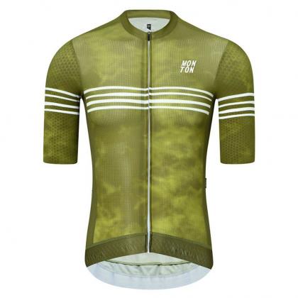 Monton Days 4.0 Men's Cycling Jersey (Pesto Green)