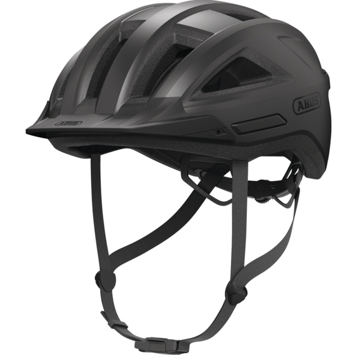 Abus LOWK-Y LED Urban Cycling Helmet (Velvet Black)
