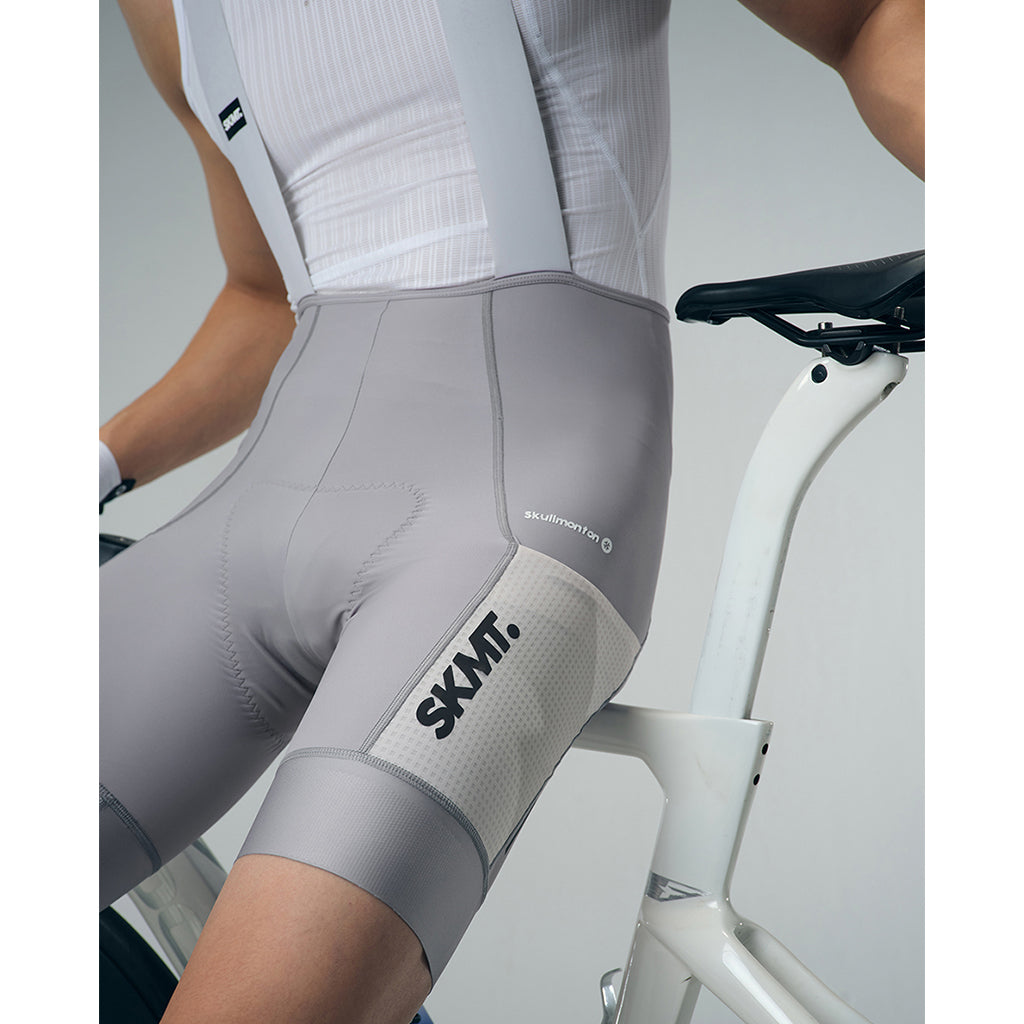 Monton Motion Utility Men's Cycling Bib Shorts (Ultimate Grey)