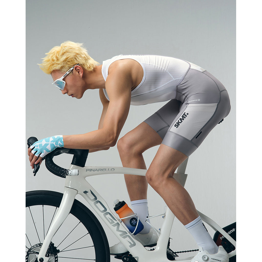 Monton Motion Utility Men's Cycling Bib Shorts (Ultimate Grey)