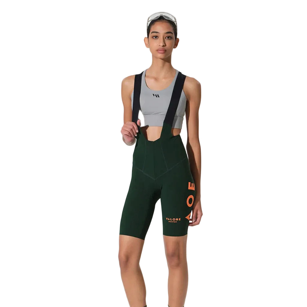 Monton Valore Nuova Luna Women's Cycling Bib Shorts (Forest Green)