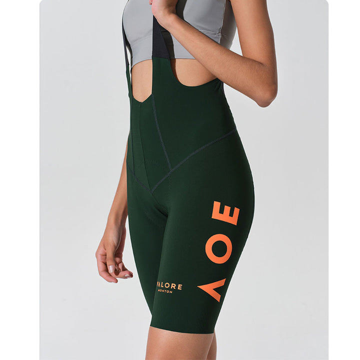 Monton Valore Nuova Luna Women's Cycling Bib Shorts (Forest Green)