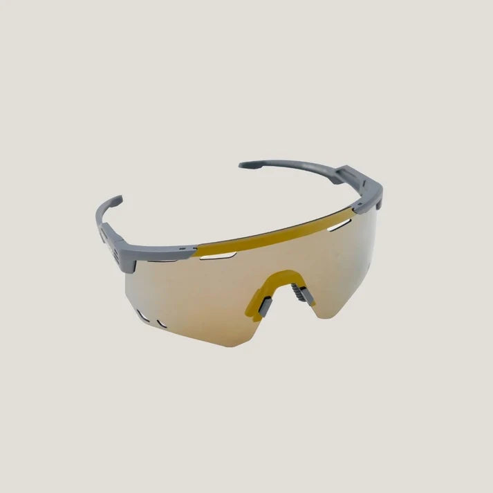 Rockbros Polarizing Sunglasses (Gold/Grey)