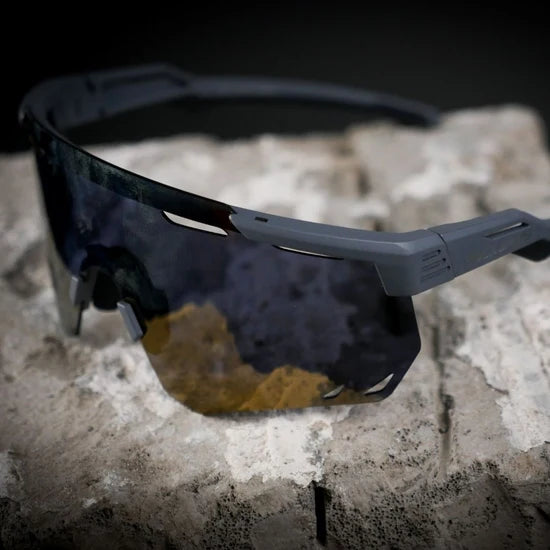 Rockbros Polarizing Sunglasses (Gold/Grey)