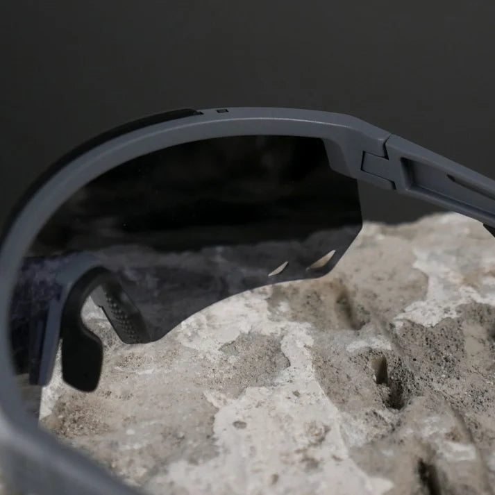 Rockbros Polarizing Sunglasses (Gold/Grey)