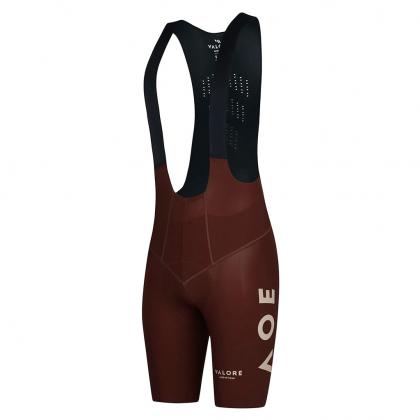 Monton Valore Nuova Luna Women's Cycling Bib Shorts (Red)