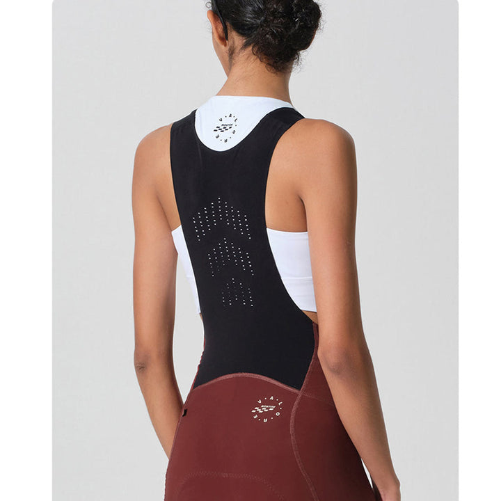 Monton Valore Nuova Luna Women's Cycling Bib Shorts (Red)